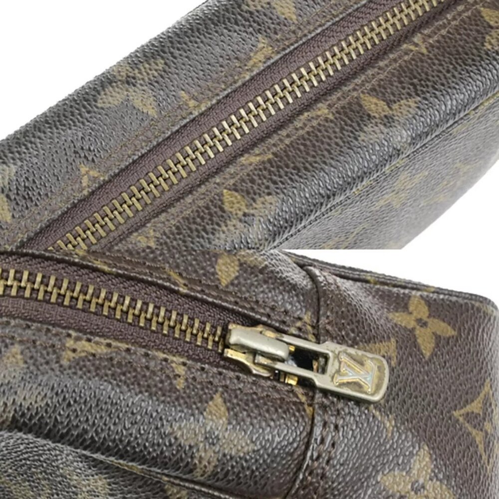 LOUIS VUITTON Trousse Toilette 23 Clutch Hand Bag Monogram Brown - Picture 10 of 16